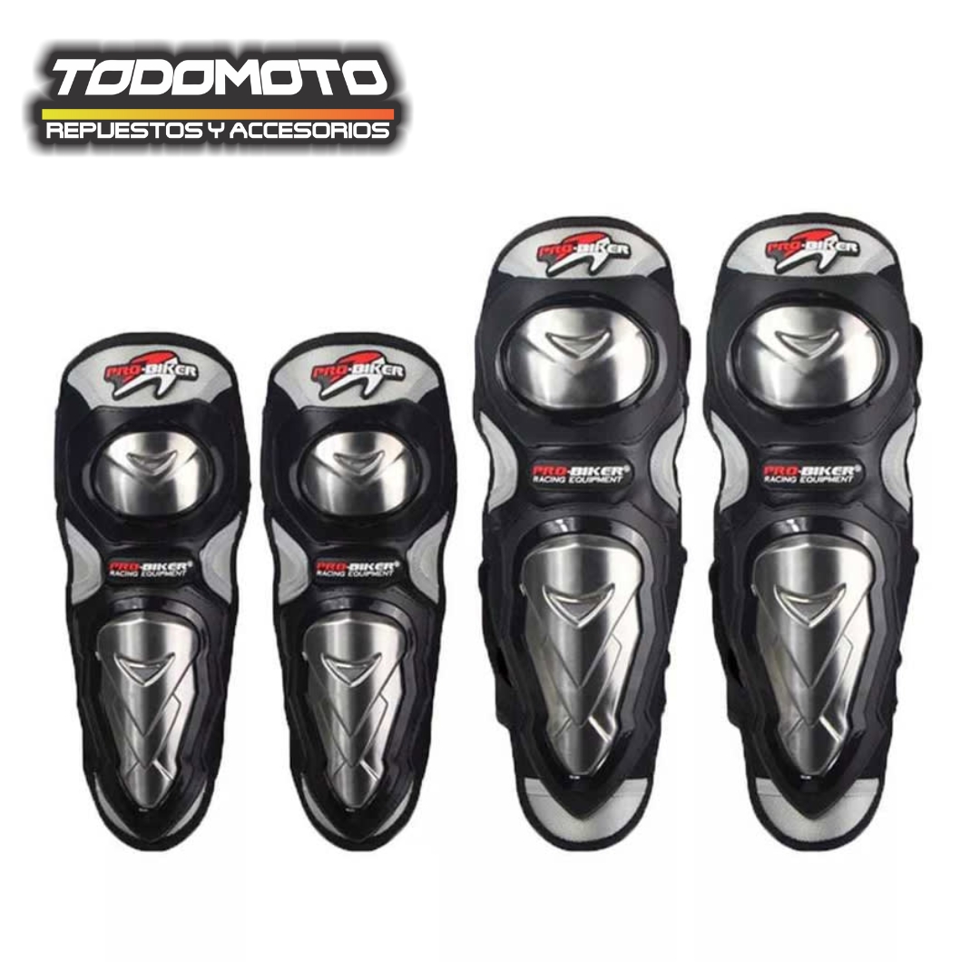 RODILLERA ARTICULADA PRO-BIKER RAPTOR – Todo moto